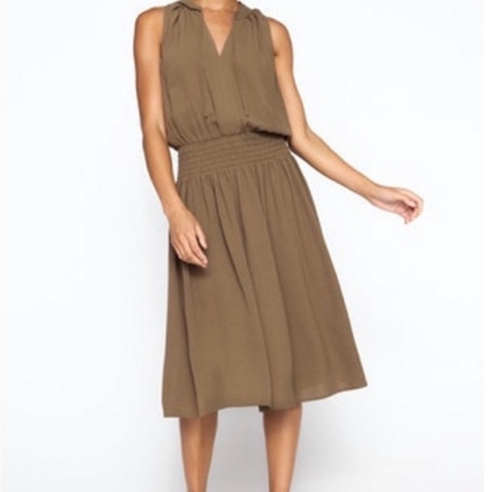 Brochu Walker Tan Vermillion Dress